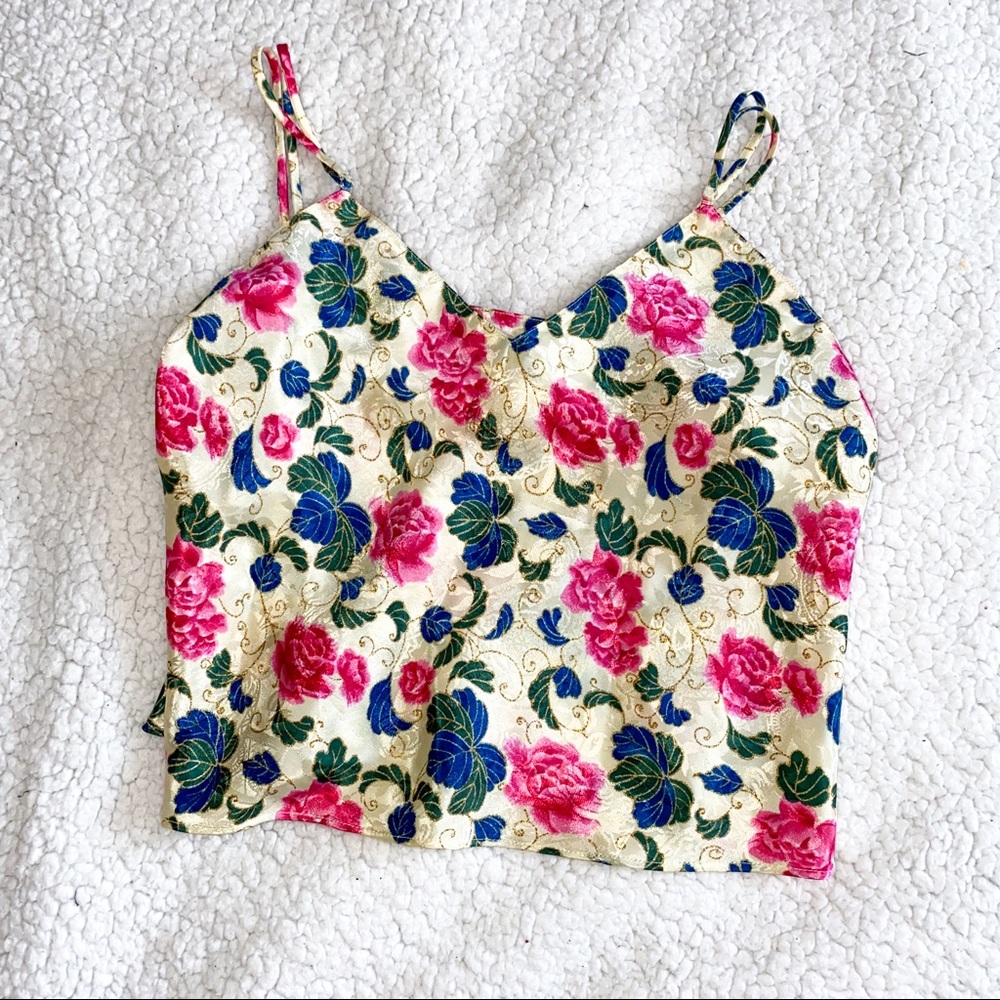 Victoria secret top floral size S
